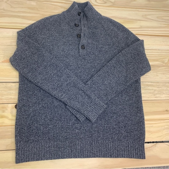 Banana Republic Other - Banana Republic Turtleneck 1/4 Button Sweater
